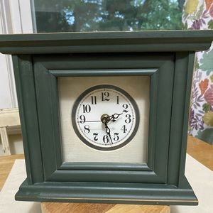 Handcrafted Wood Mantel or Wall Clock